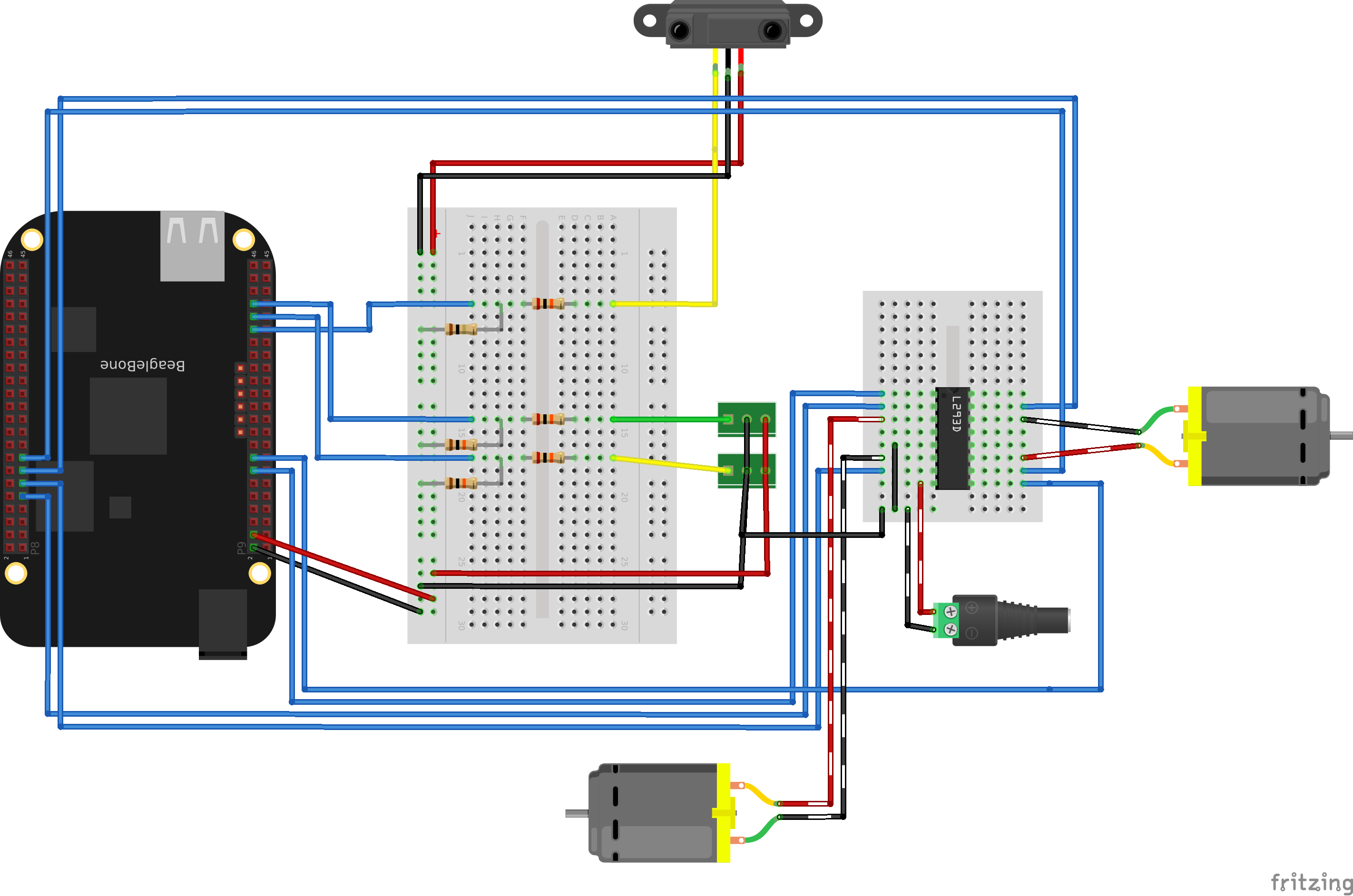 Simple robot diagram